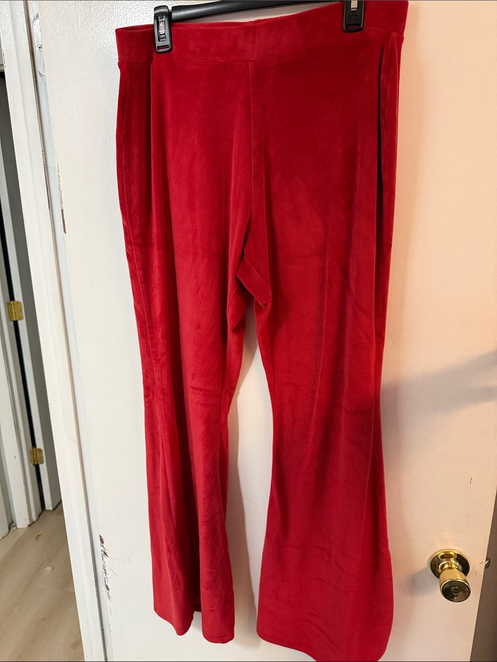 New York & Company Red Velvet Flare Joggers for Kids